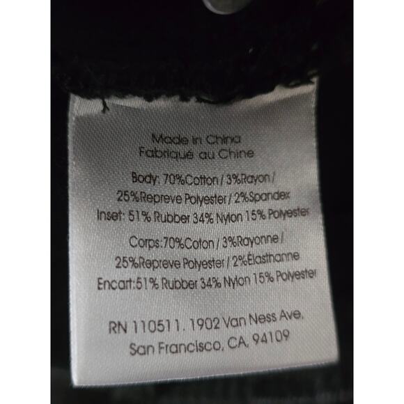 Ingrid & Isabel Black Maternity Waist Relief Women's Skinny Jeans 29 NWT - Picture 4 of 6